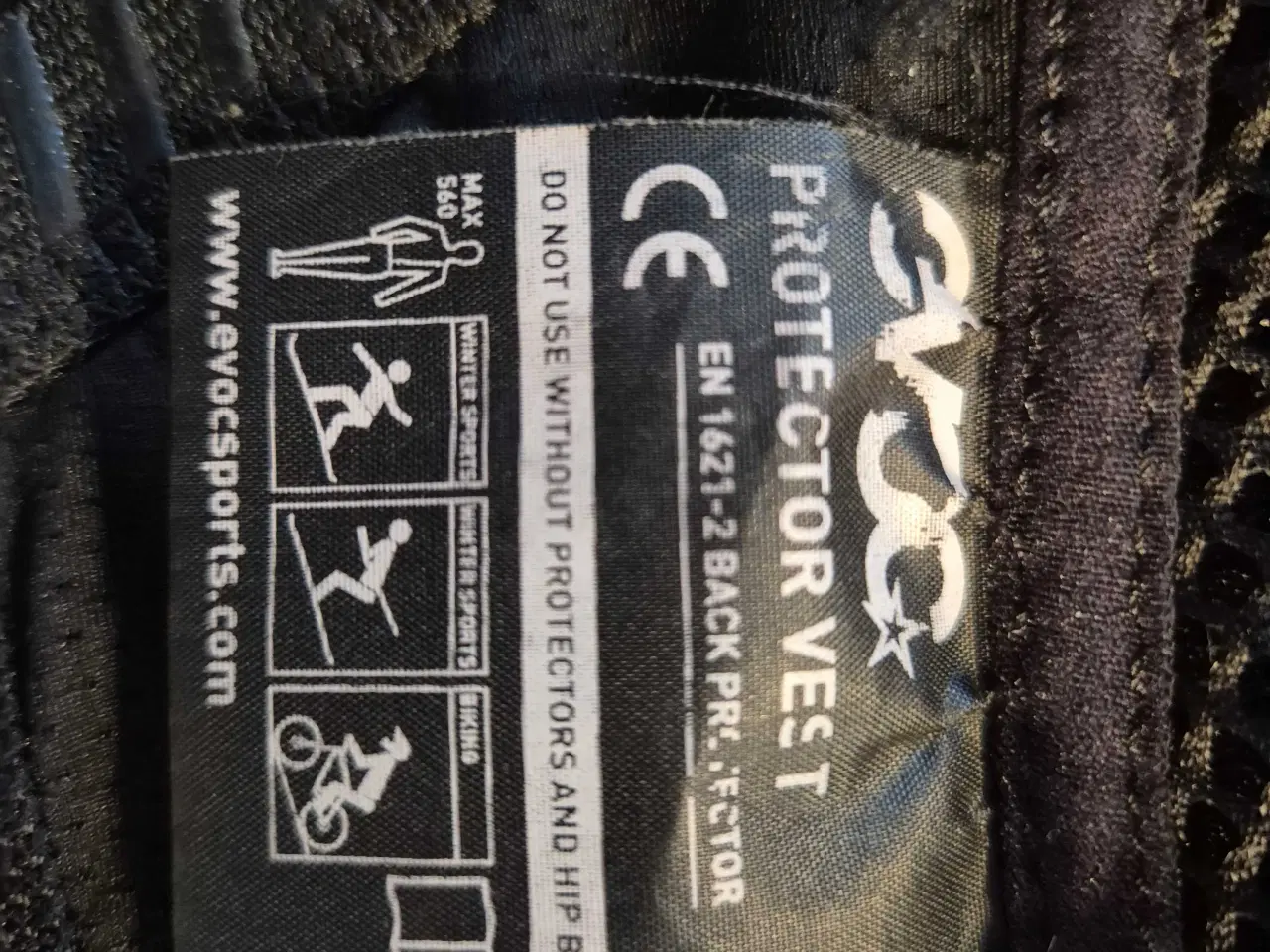 Billede 2 - Rygskjold Evoc protector vest str. XL