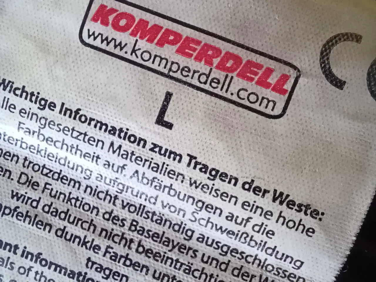 Billede 3 - Komperdell Ballistic FlexFit SlimFit str L