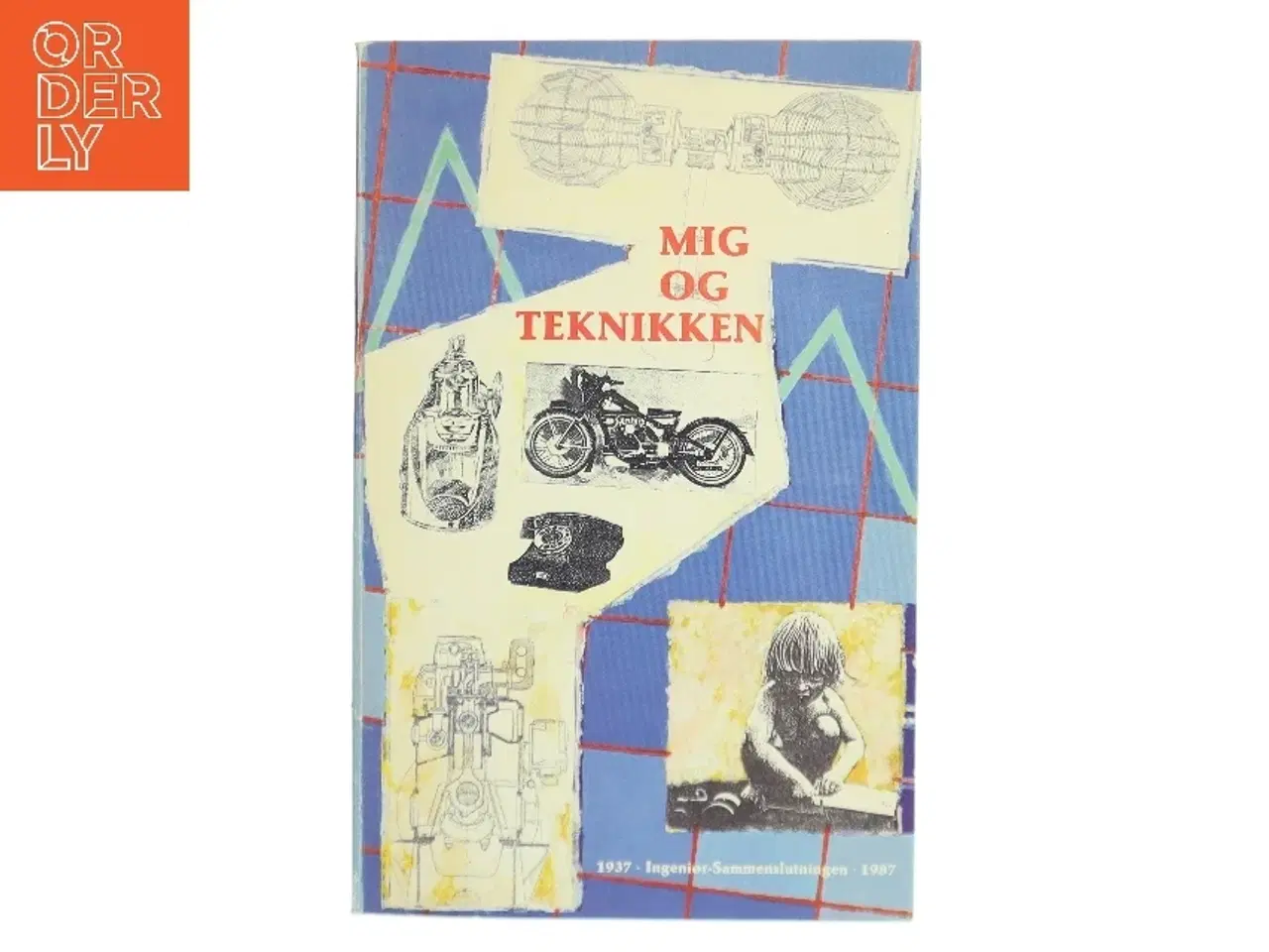 Billede 1 - Bog med titel 'Mig og Teknikken' fra Ingeniør-Sammenslutningen (Bog)