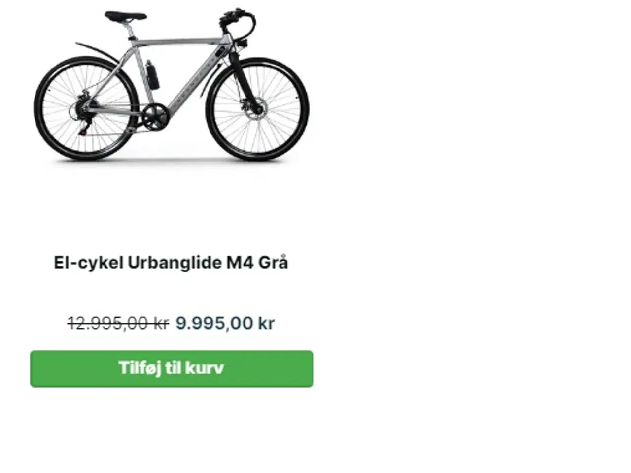 Billede 4 - Elcykel Urbanglide M4