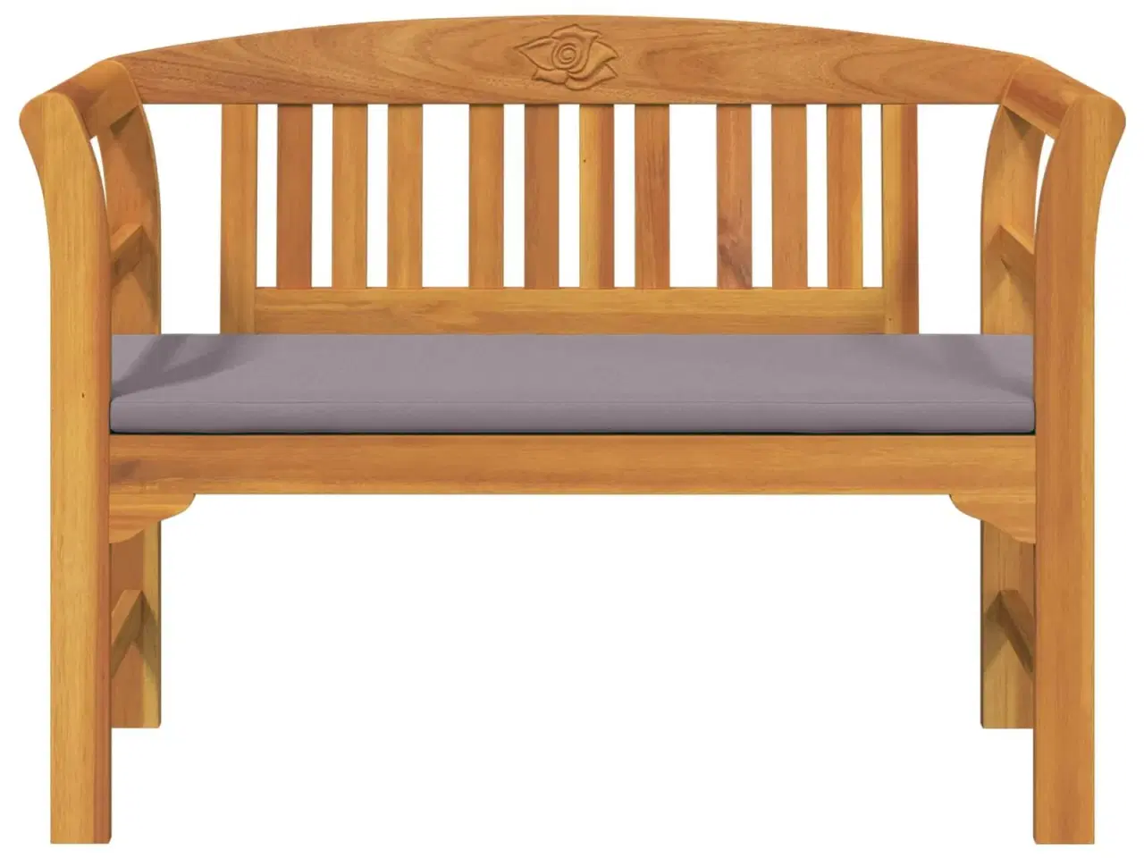 Billede 4 - Bænk Naturlig Olie Finish 114 x 46 x 82,5 cm Massivt Akacietræ