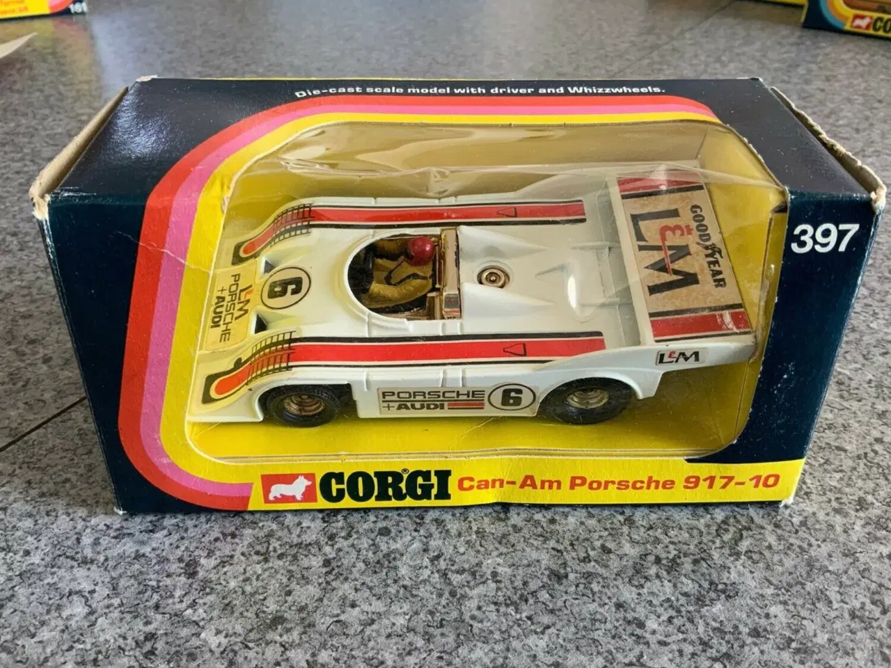 Billede 5 - Corgi Toys No. 397 Can-Am Porsch 917-10 scale 1:36