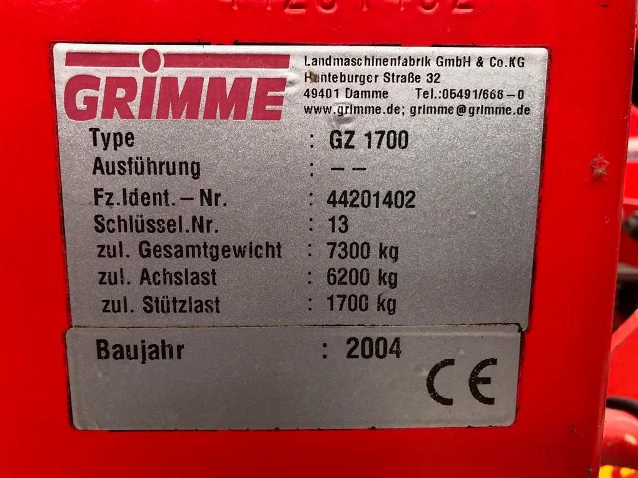 Billede 9 - Grimme GZ 1700