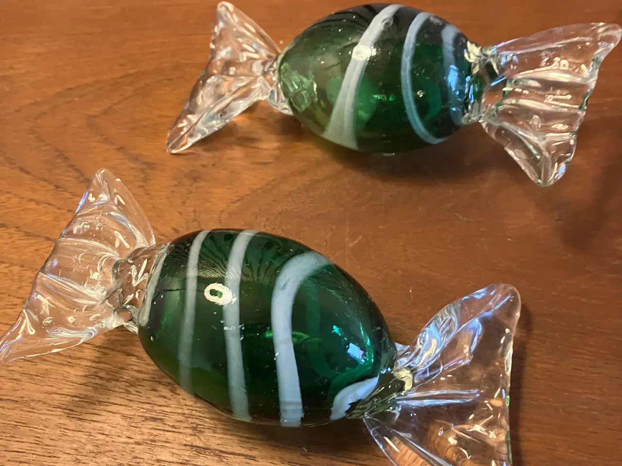 Billede 3 - Murano glasskulptur i form af slik. 