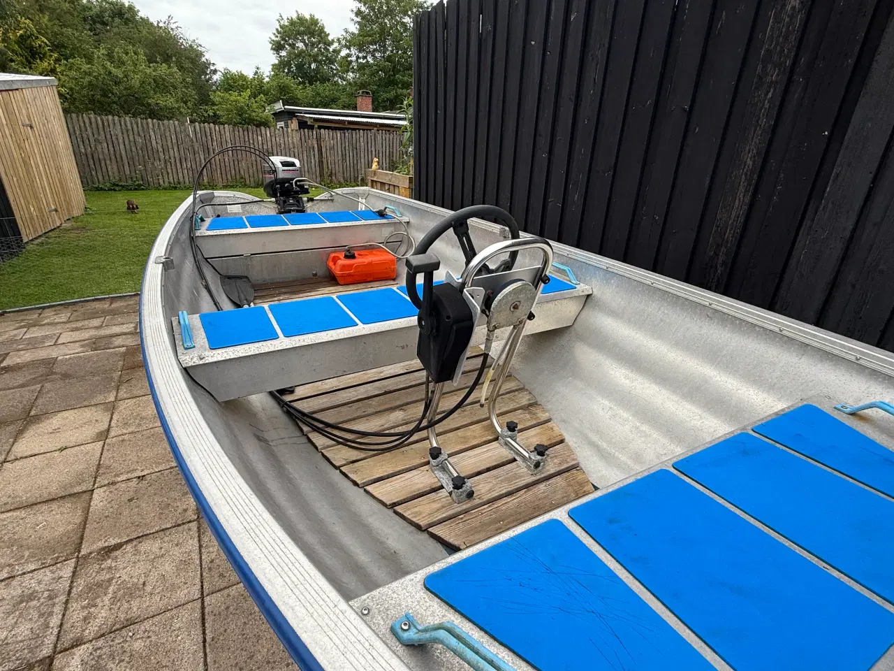 Billede 2 - Linder 440 Fishing m. styrepult og trailer