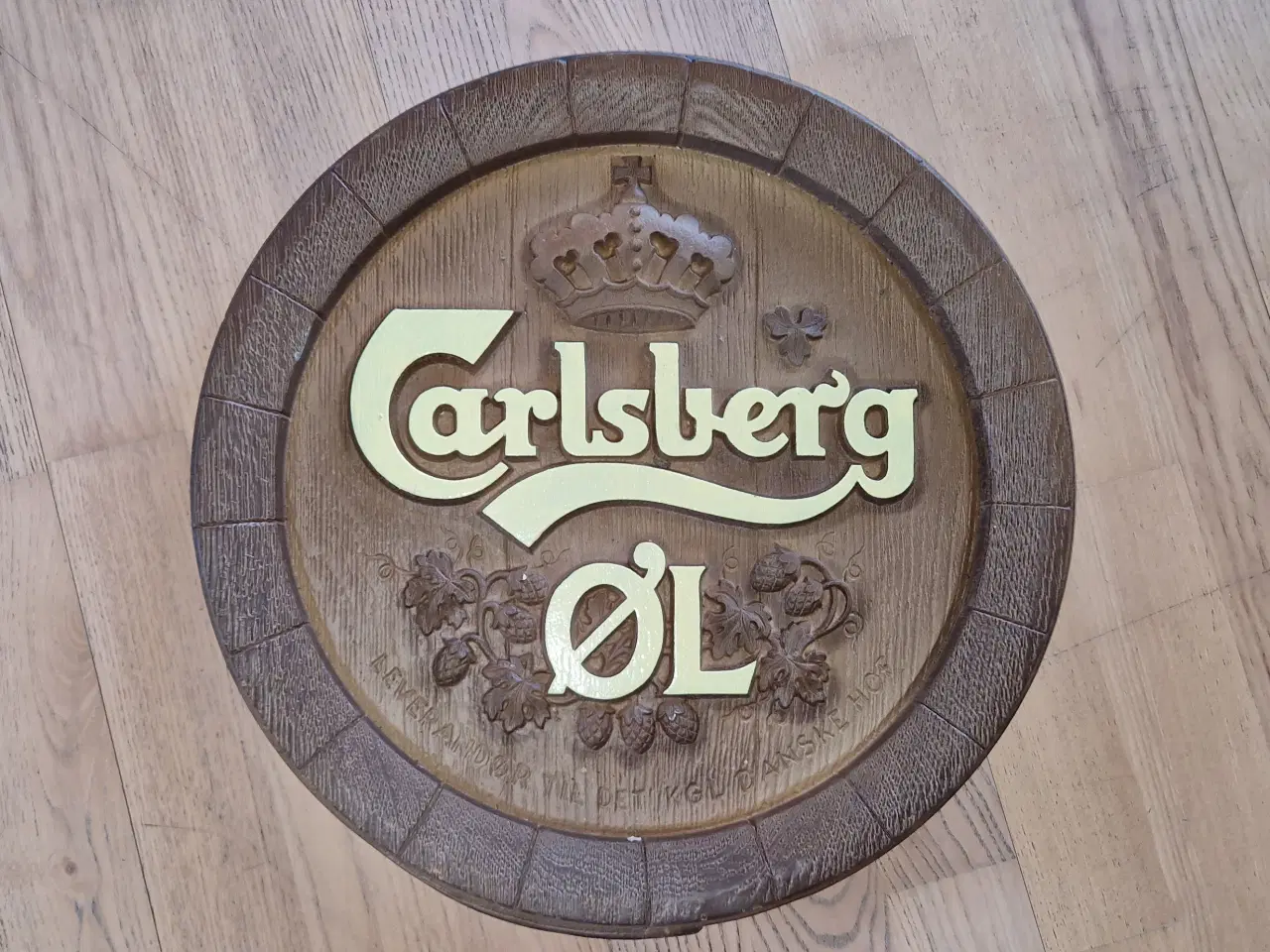 Billede 1 - Carlsberg ølskilt 