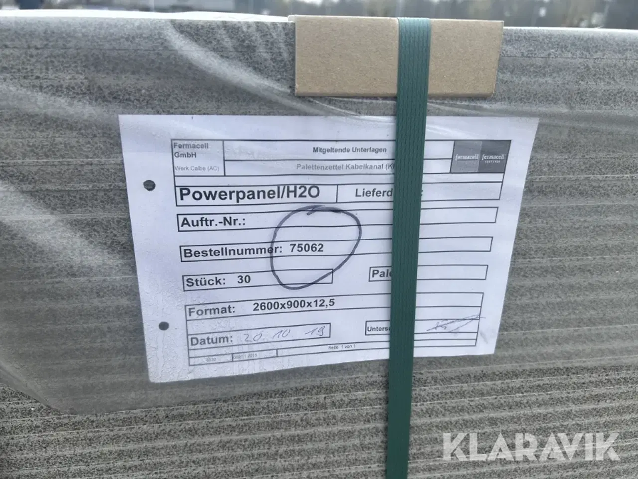 Billede 2 - Byggeplader Fermacell H2O Powerpanel 12,5 mm 30 styk