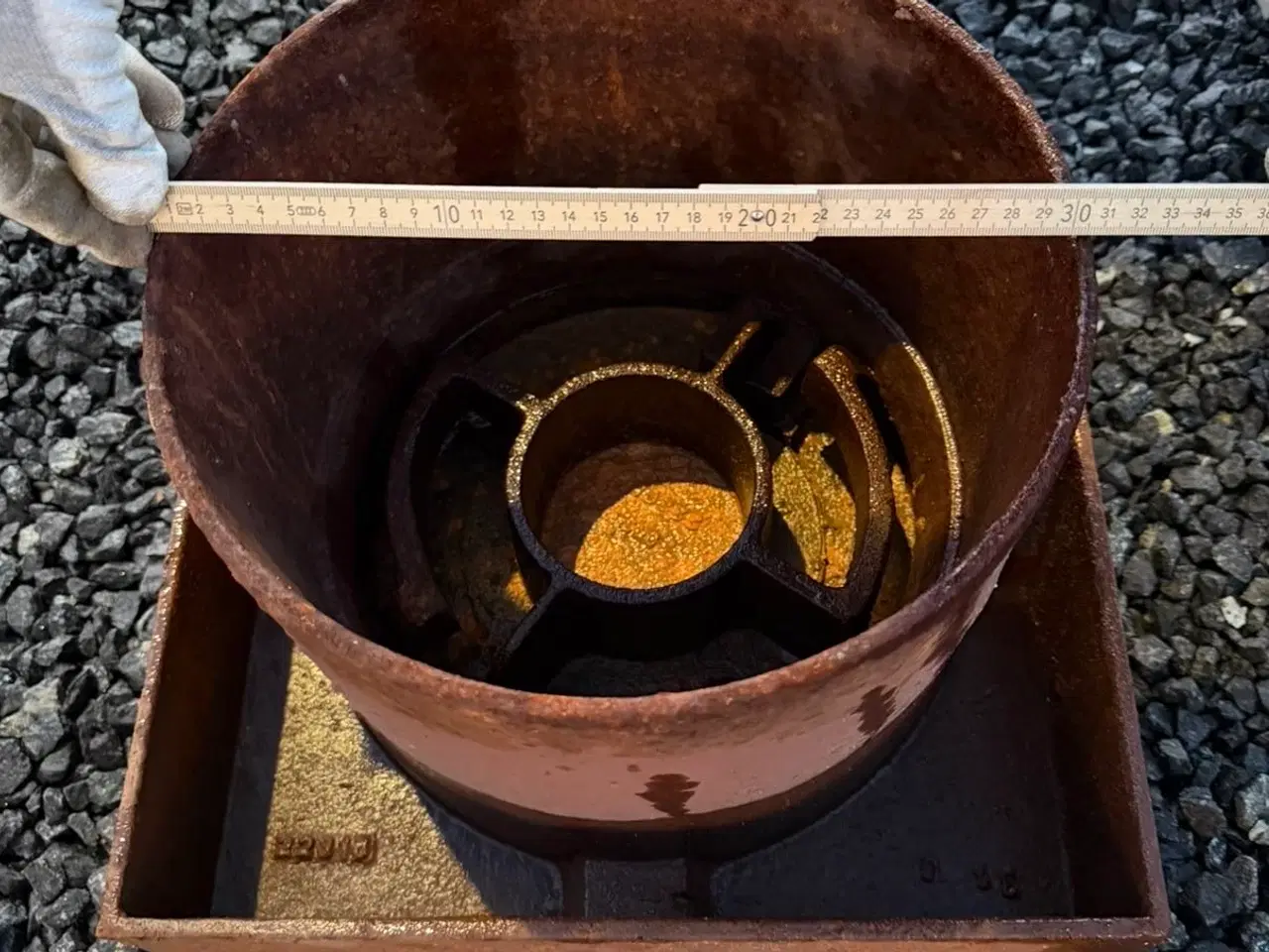 Billede 2 - Brønddæksel i støbejern