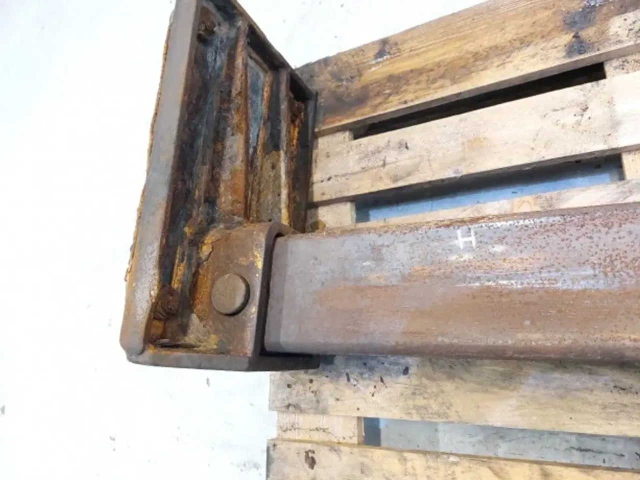 Billede 4 - Case 580 SLE Støtteben R. 307566A1