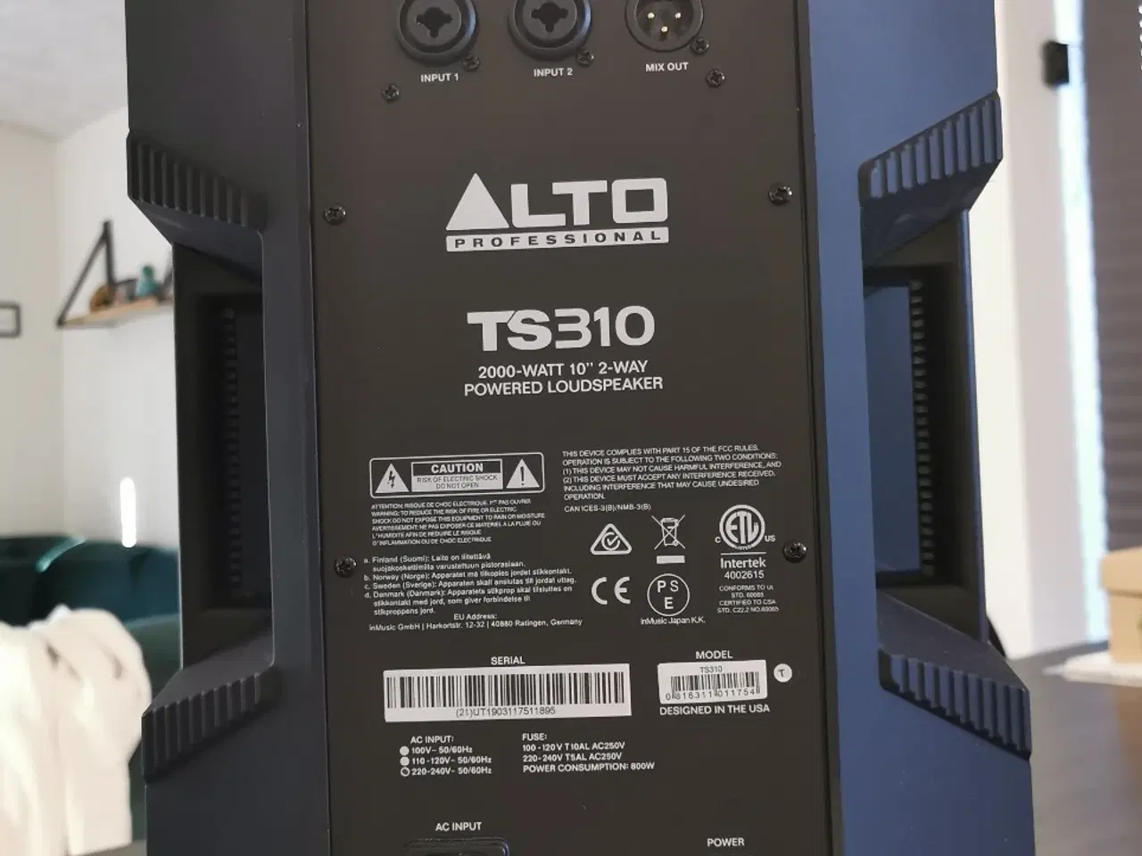 Billede 2 - ALTO TS310 Professional 2000 WATT - 2 stk