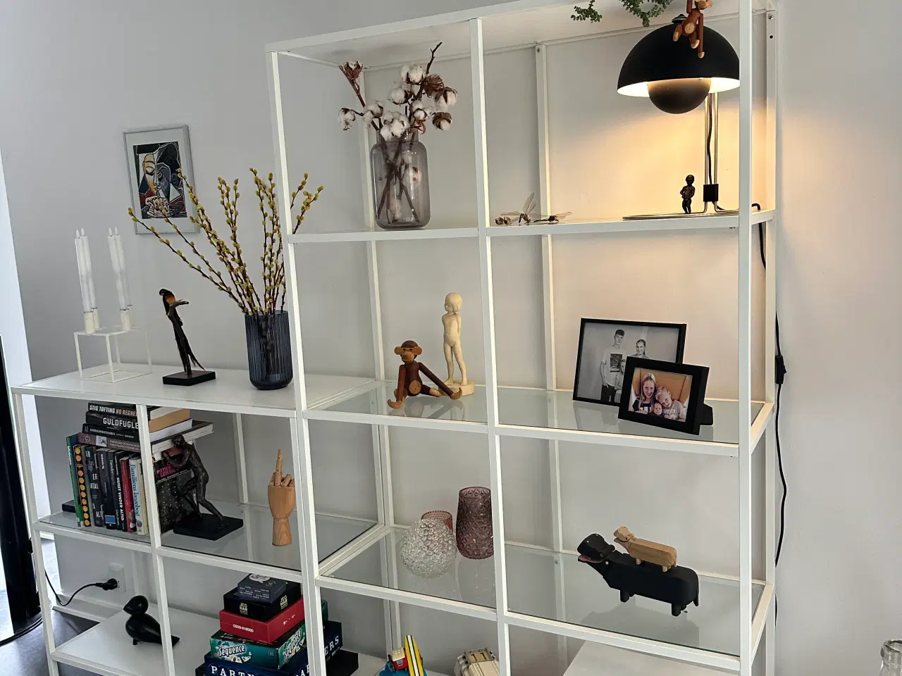 Billede 2 - IKEA VITTSJÖ REOL I UDGÅET FARVE (hvid)