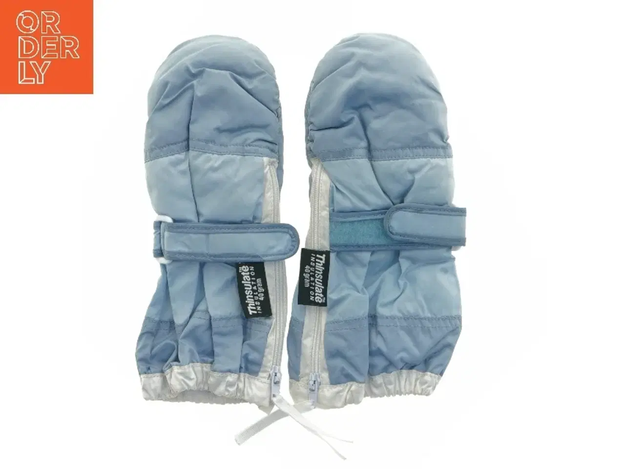 Billede 1 - Blå vinterluffer fra H&M (str. 12 til 18 m og 86)