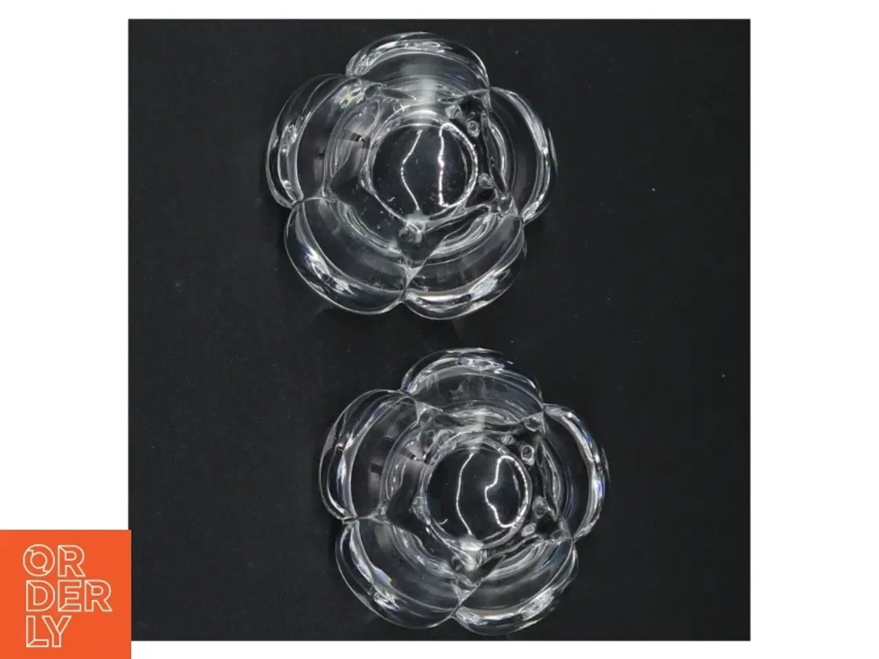 Billede 3 - Holmegaard fyrfadsstager (str. 6 x 8 cm)