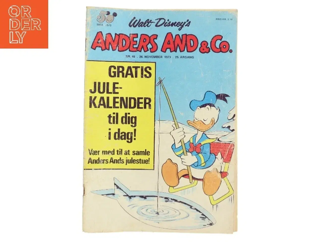 Billede 1 - Walt Disney's Anders And & Co. Nr. 48 - 26. November 1973 (Bog)