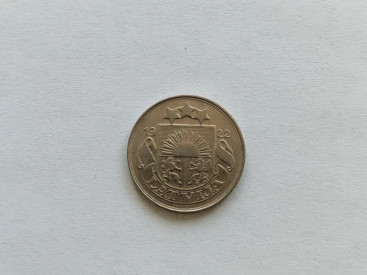 Billede 1 - 10 Santimu 1922 Latvia