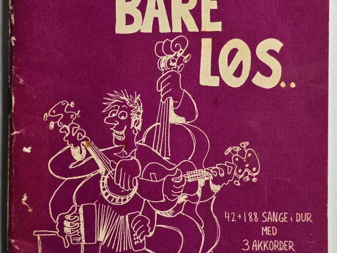 Billede 1 - Noder: "Spil bare løs 2" for guitar med 3 akkorder