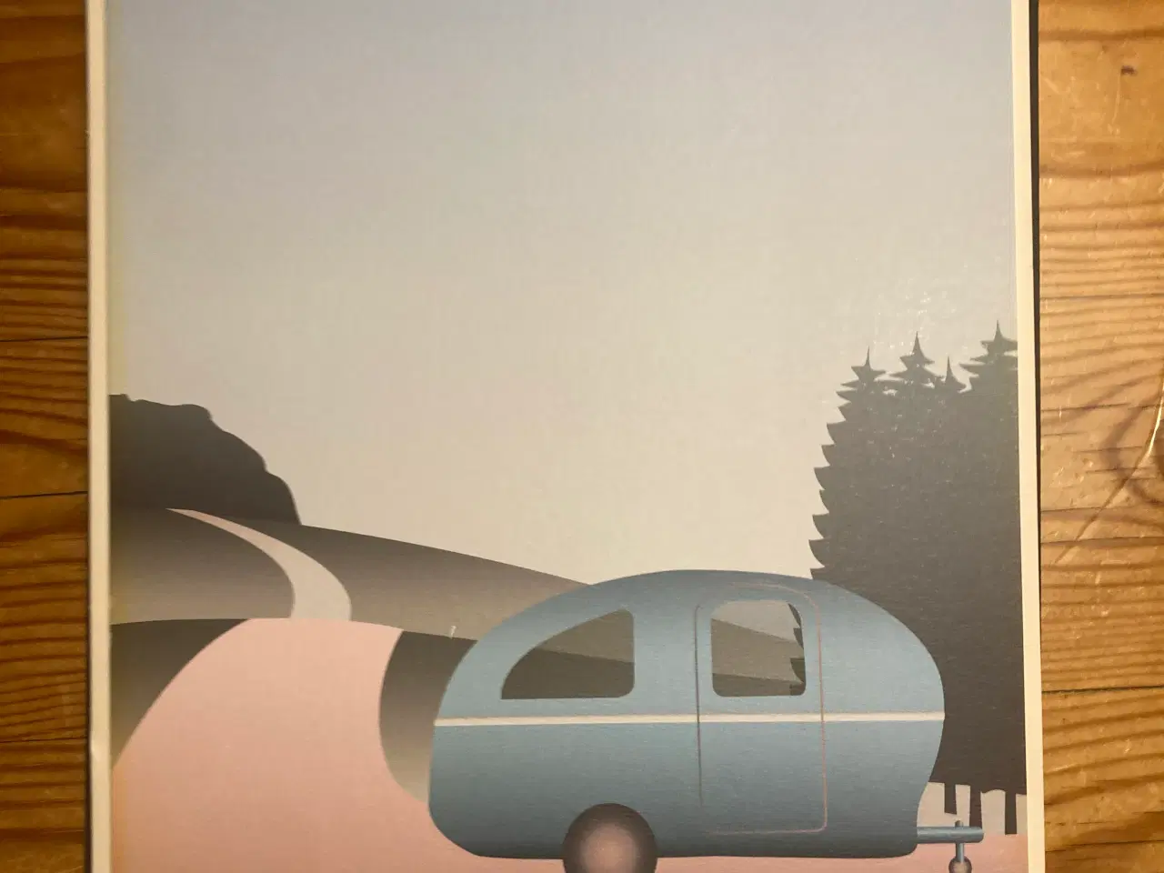 Billede 3 - Camping plakaten fra Vissevasse Danmark serie