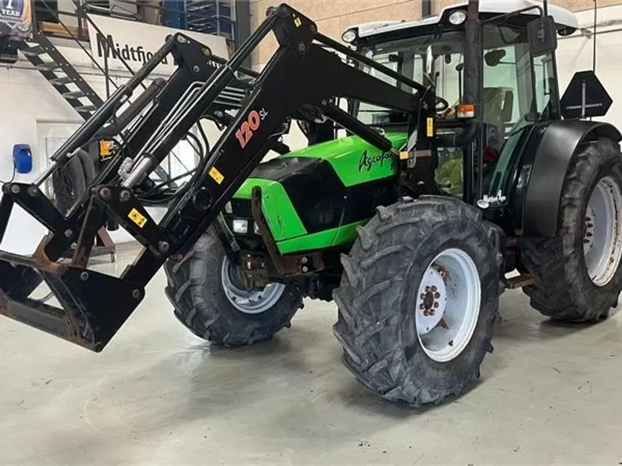 Billede 3 - Deutz-Fahr Agrofarm 100 M. Læsser 3000 timer