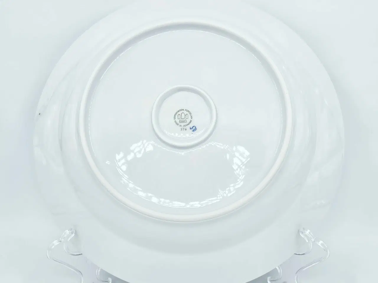 Billede 10 - Dickens Sommerfugl Stort Rundt Fad Porcelæn 