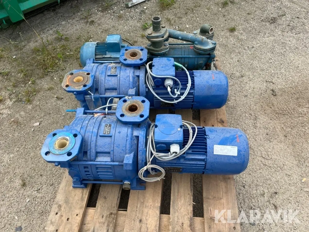 Billede 2 - Lot: Vacuum pumper og centrifugal pumpe Siemens