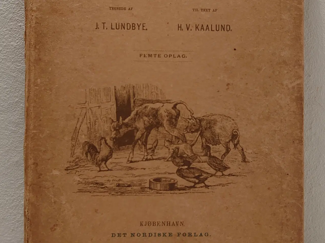 Billede 1 - H.V. Kaalund: Fabler for Børn. Philipsens F. 1894.