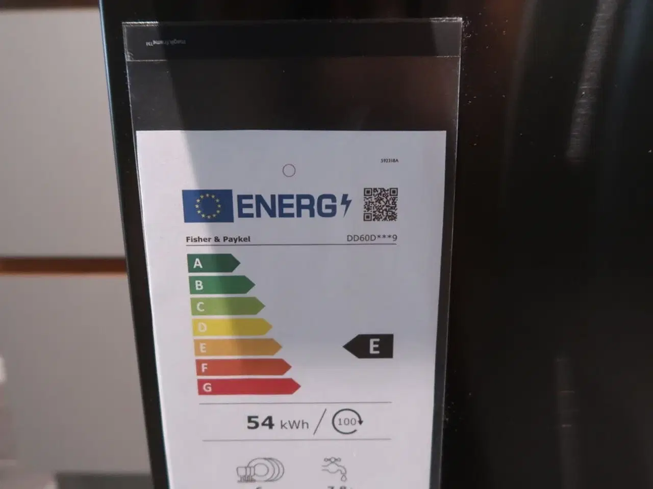 Billede 4 - Opvaskemaskine todelt FISHER & PAYKEL DD60D***9