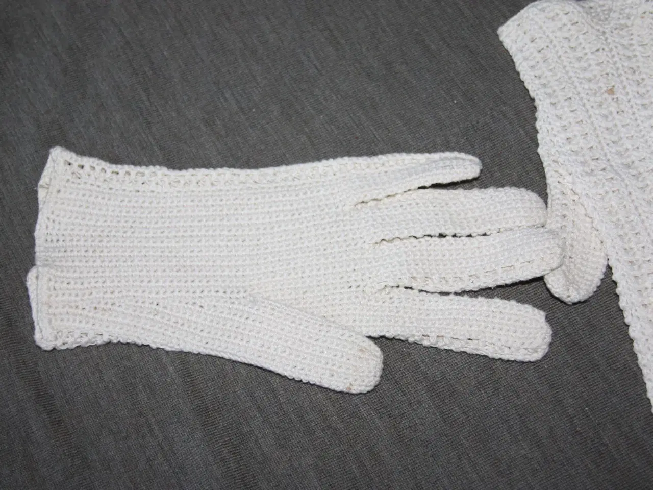 Billede 3 - Vintage hæklede dame handsker