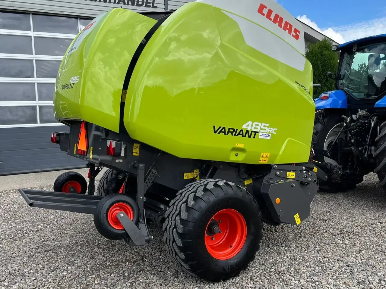 Billede 5 - CLAAS Variant 485 RC Velholdt gård maskine, kun presset 11594baller fra ny.