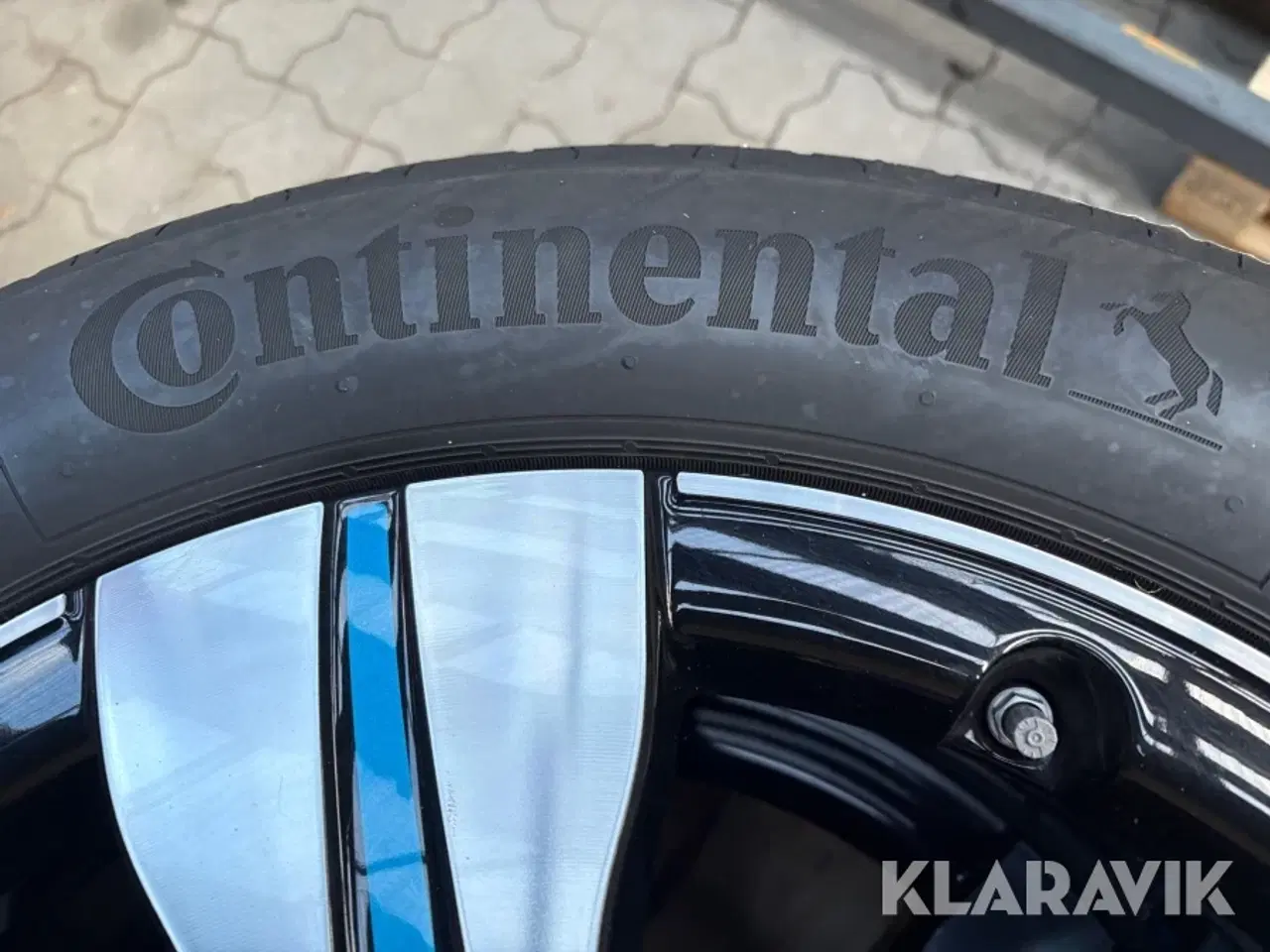 Billede 5 - Alufælge med dæk Mega wheels / Continental EcoContact 6 MO
