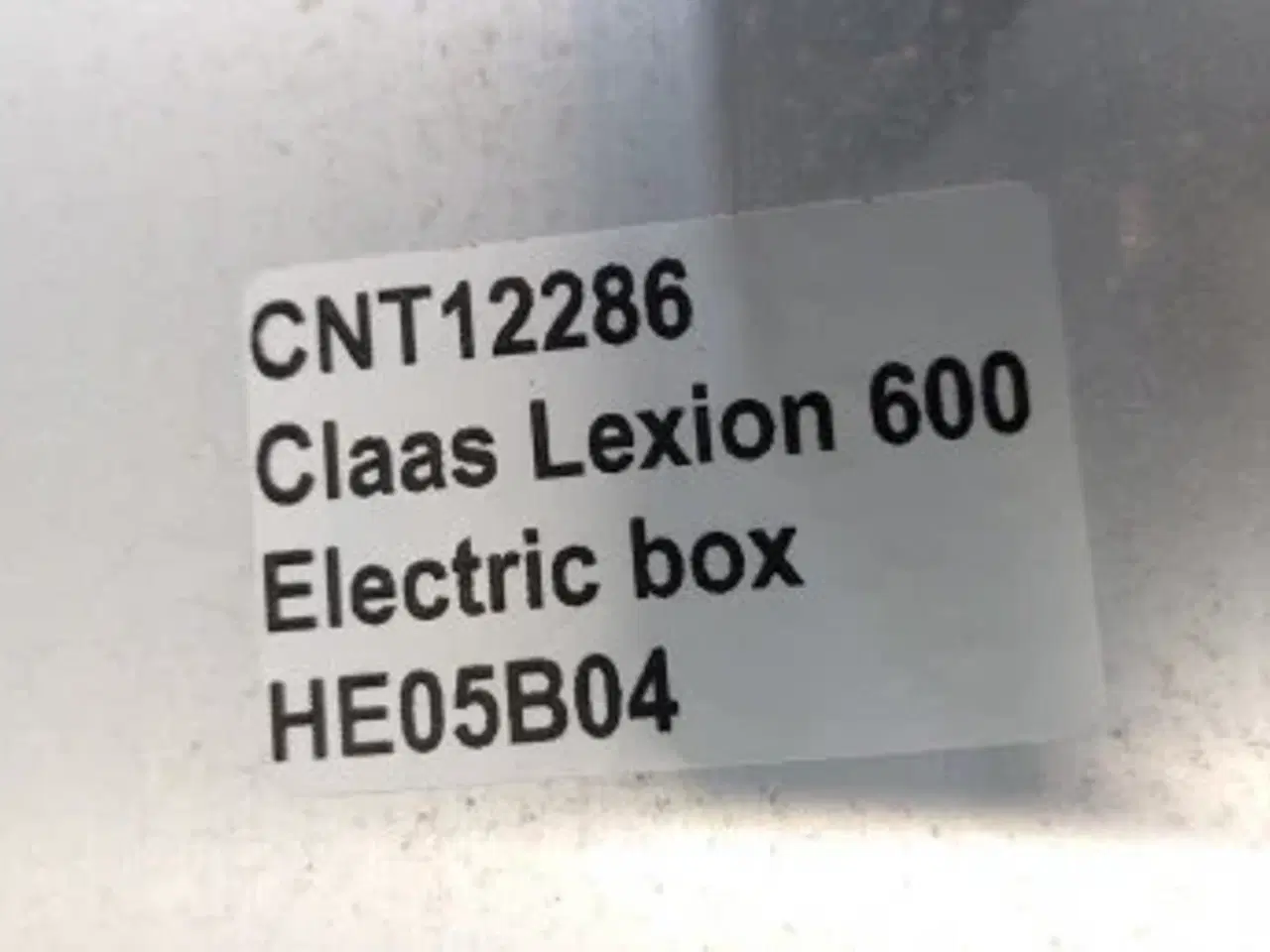 Billede 8 - Claas Lexion 600 Elektronik Boks 0000152786