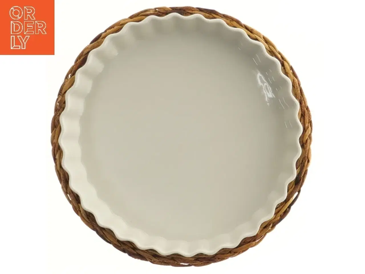 Billede 2 - tærte fad med fletkurv, 28 cm fra Pillivuyt (str. 24 cm)