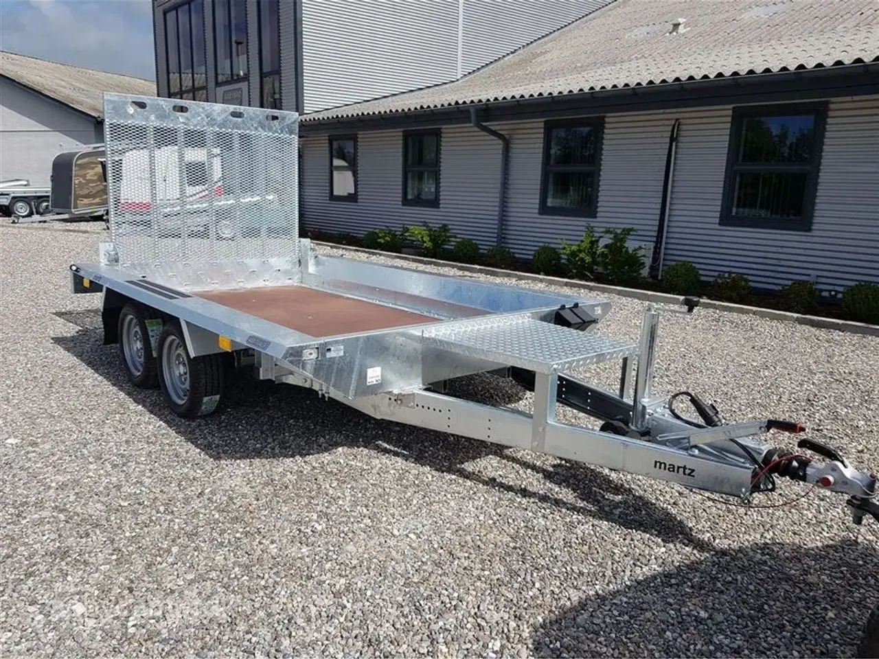 Billede 2 - 0 - Martz Builder 3 3015 2700 kg   Maskintrailer Builder 3 3015 2 akslet 2700 kg
