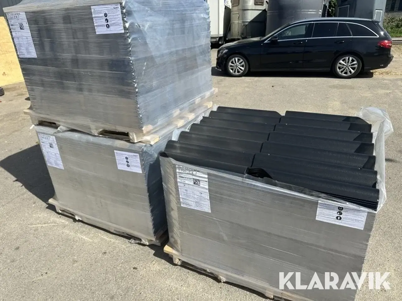 Billede 2 - Bølgeplade Euronit 702 HJ/HU Sort - 450 styks