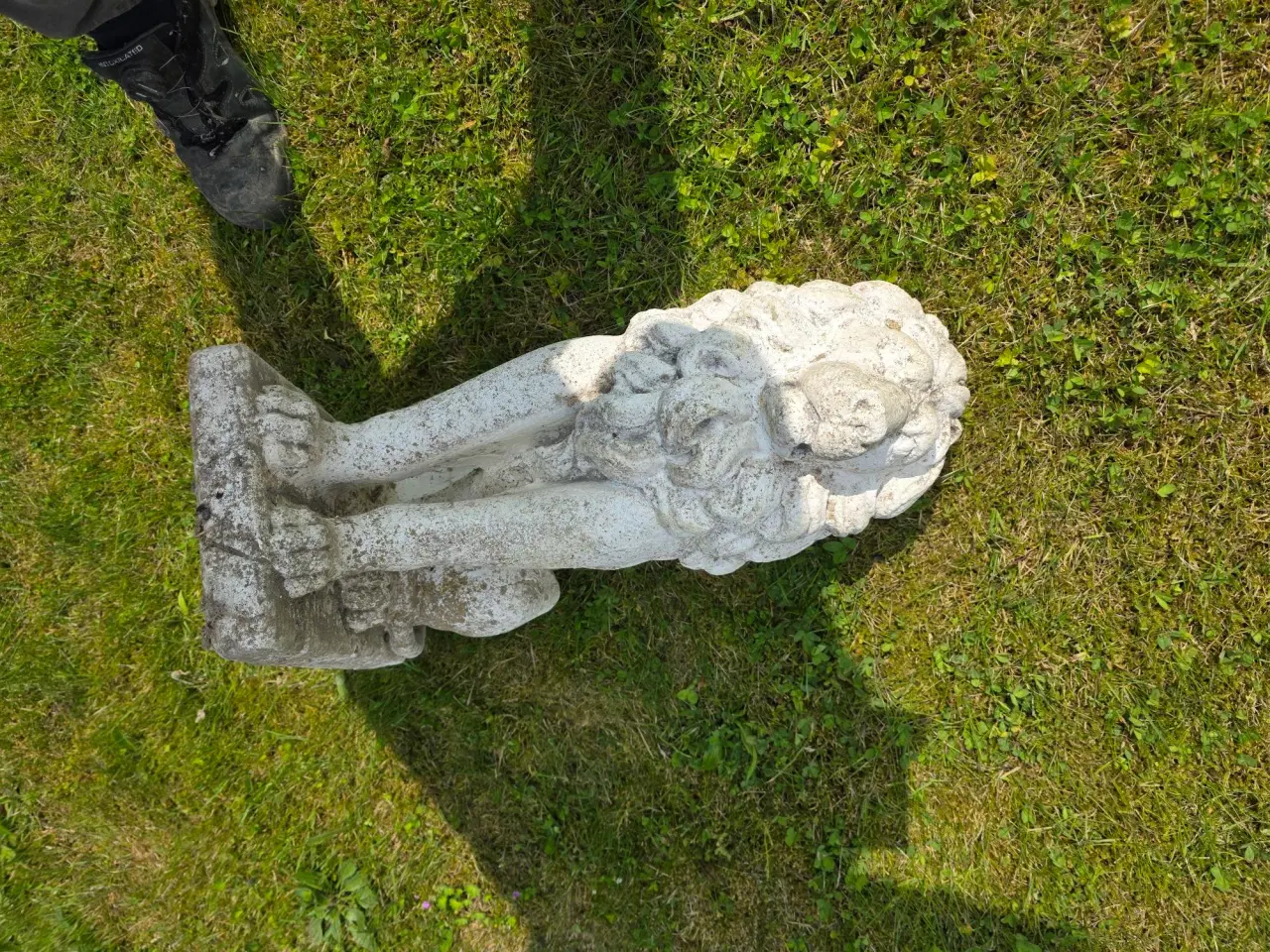 Billede 3 - løve gips figur betonfigur 
