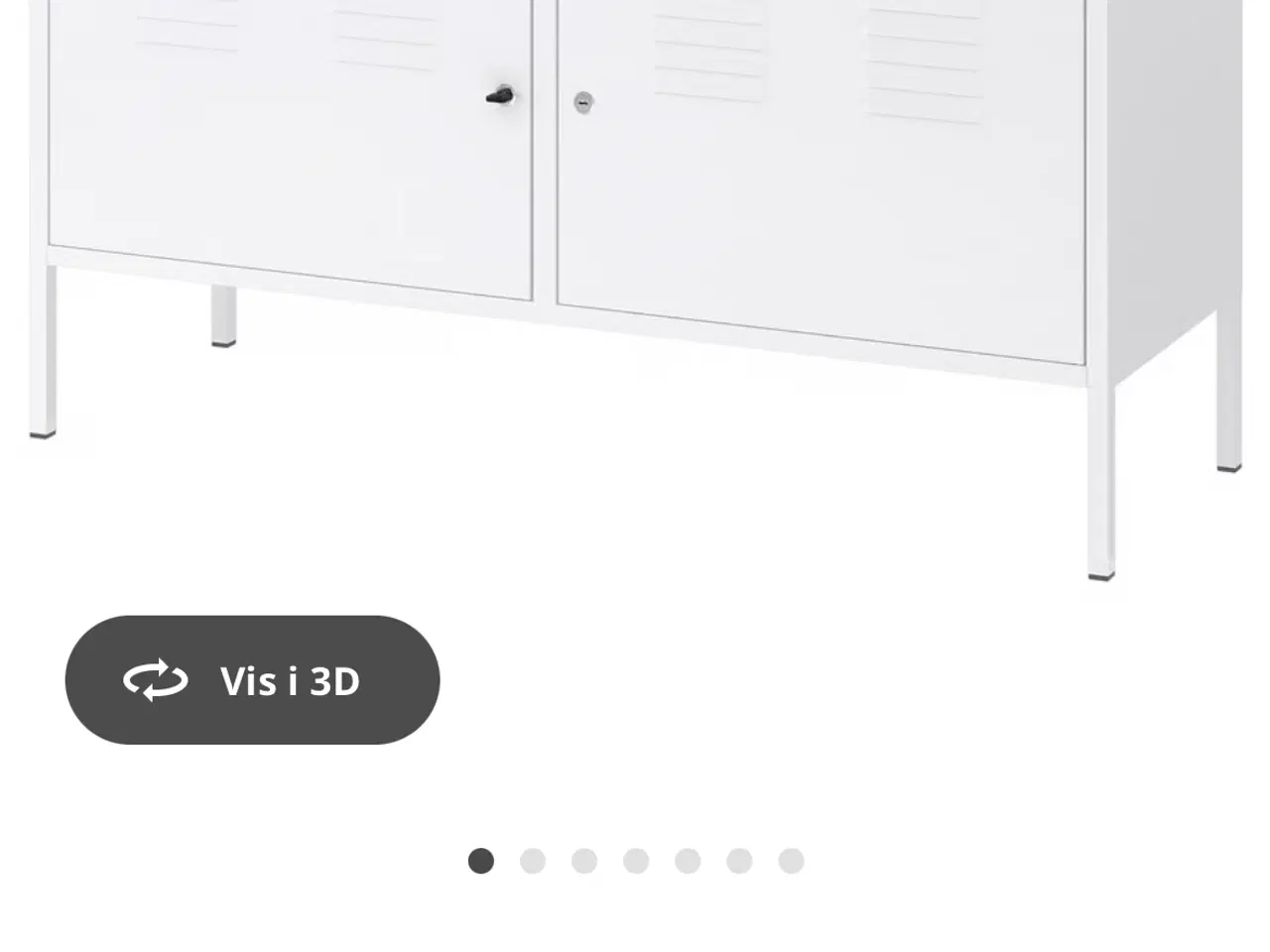 Billede 1 - Ikea metalskab