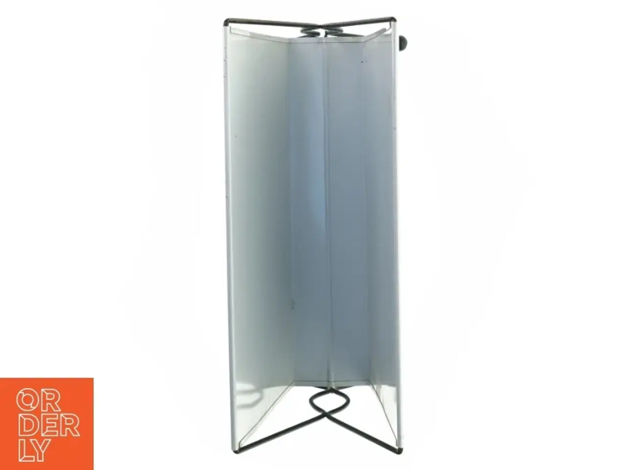 Billede 2 - Retro Vintage Røde Roser Blik Metal Tidsskrift holder (str. 40 x 18 cm)