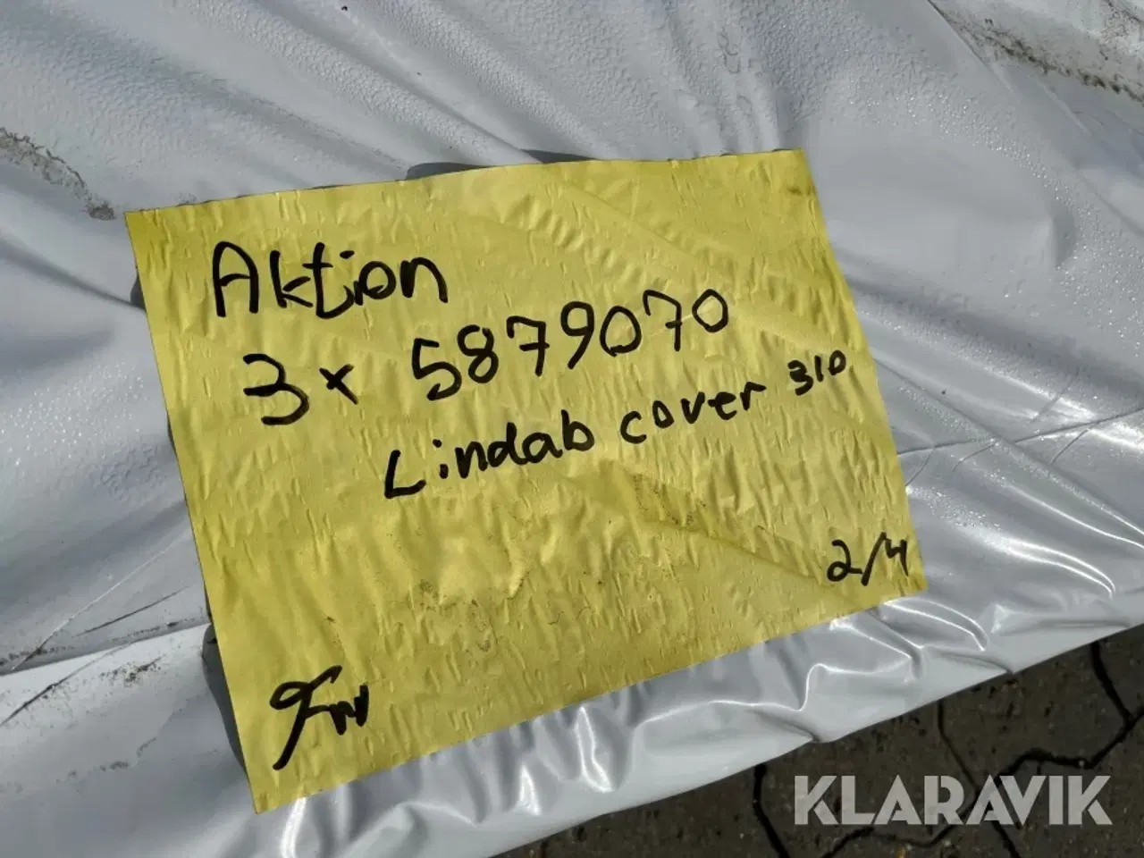 Billede 5 - Stålplader Lindab Cover 2 typer.  7plader
