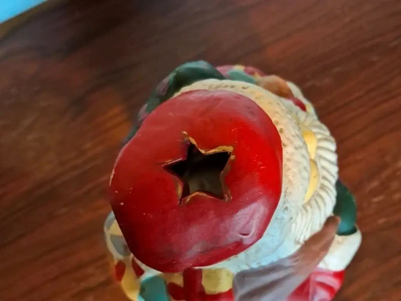 Billede 5 - Retro julemandsfigur til fyrfadslys