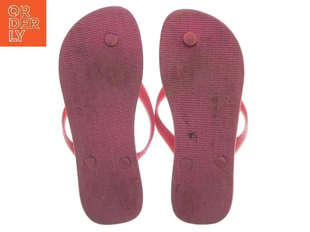 Billede 4 - Havaianas Lyserøde klipklapper fra (str. 37-38 )
