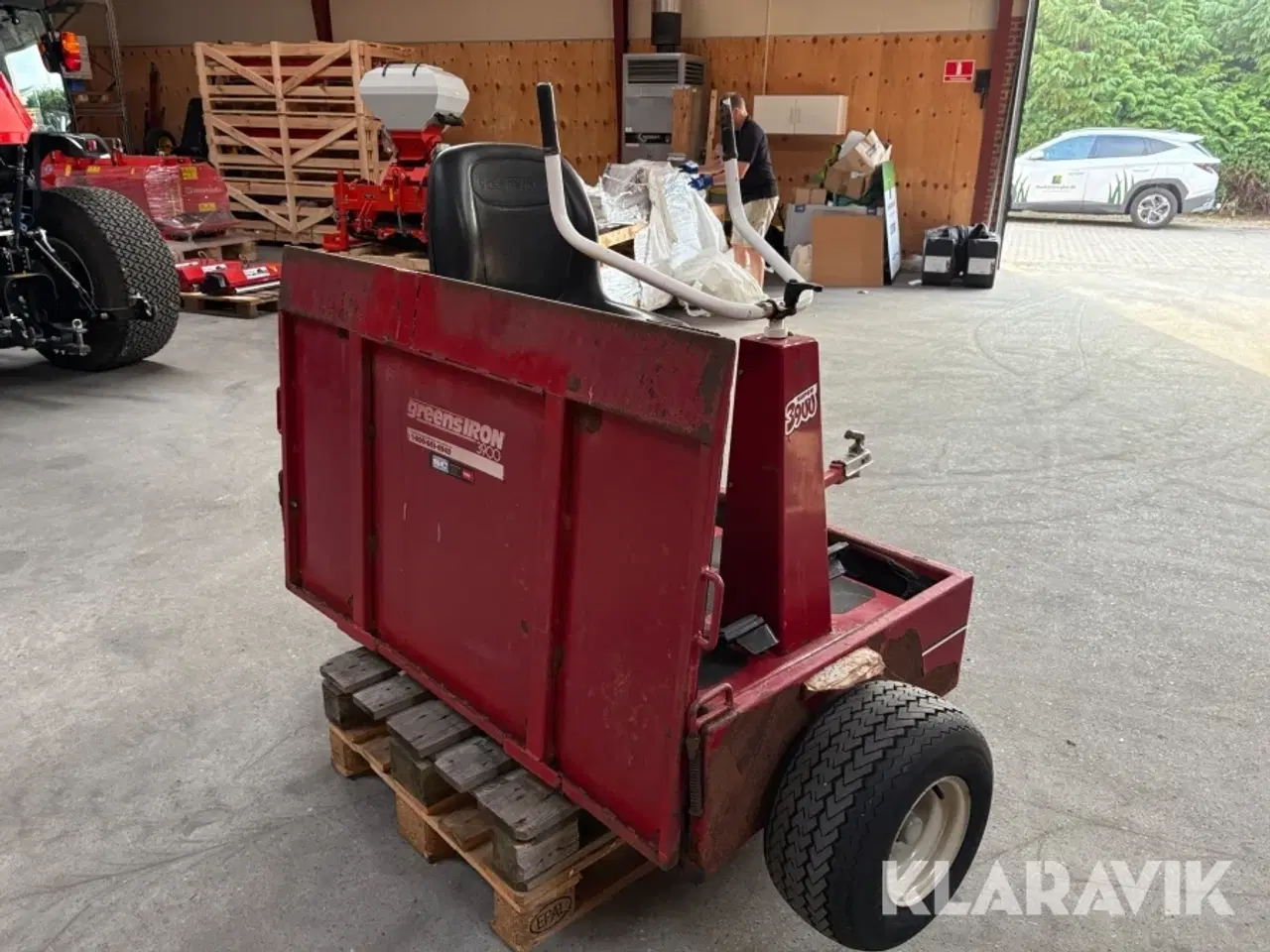 Billede 5 - Greens roller greensIRON Super 3900 med trailer