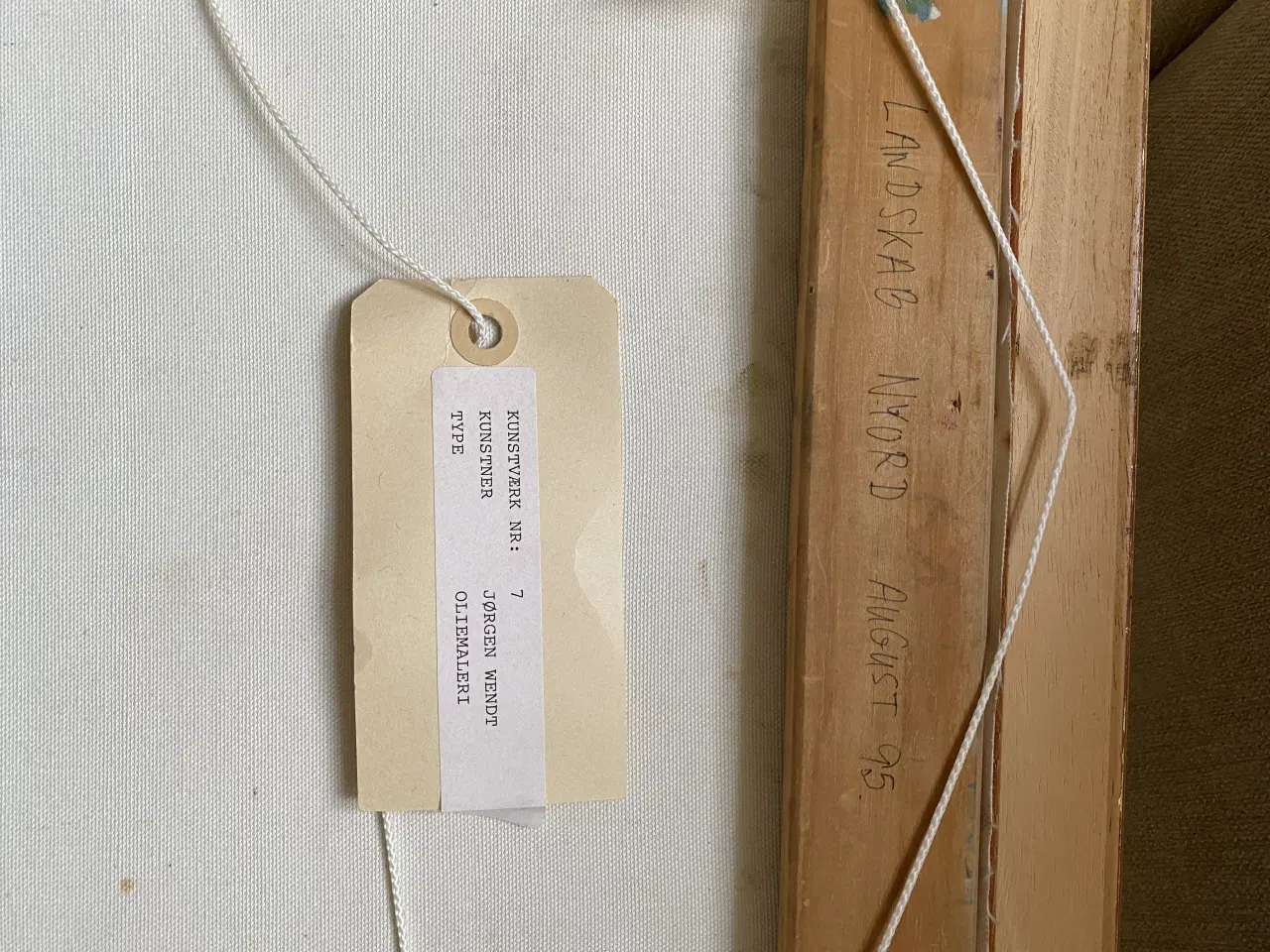 Billede 3 - Maleri af Jørgen Wendt