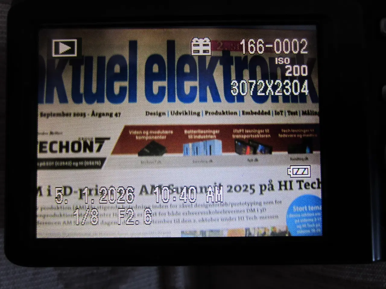 Billede 2 - FUJIFILM FinePix JX500 14MP HD MOVIE digital