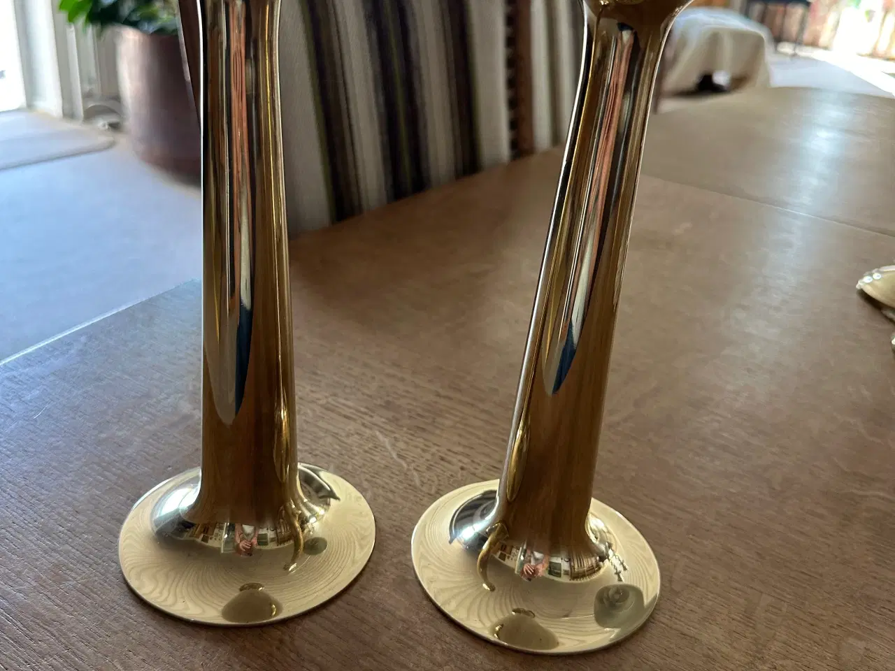 Billede 1 - Messing lysestager
