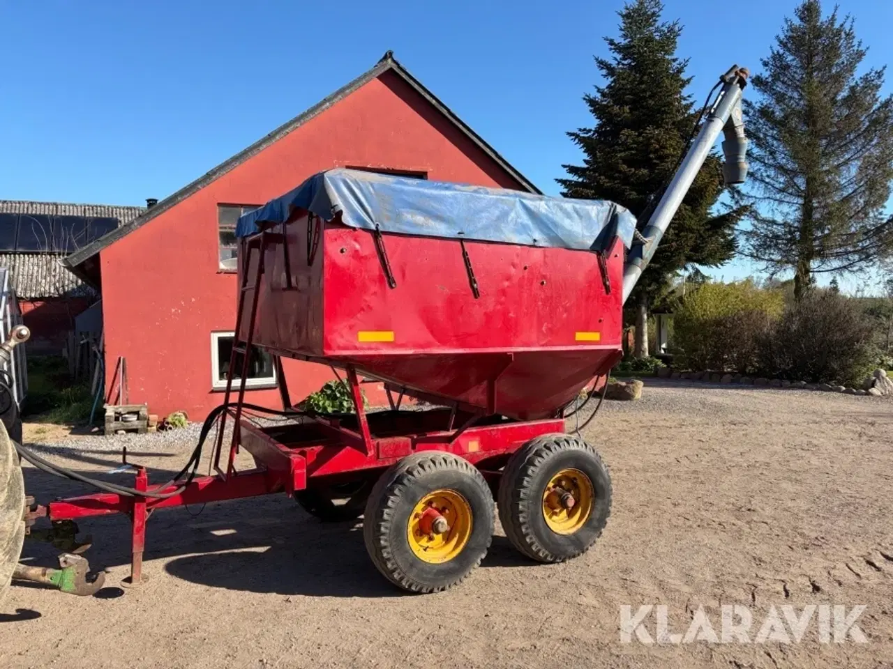 Billede 1 - Kornvogn med snegl Timm Herborg