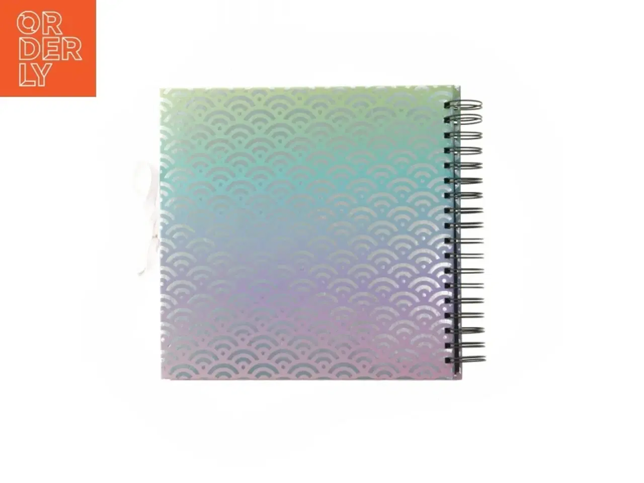 Billede 3 - Fotoalbum / scrapbog i pastelfarver med spiralbinding (str. 25x25 cm)