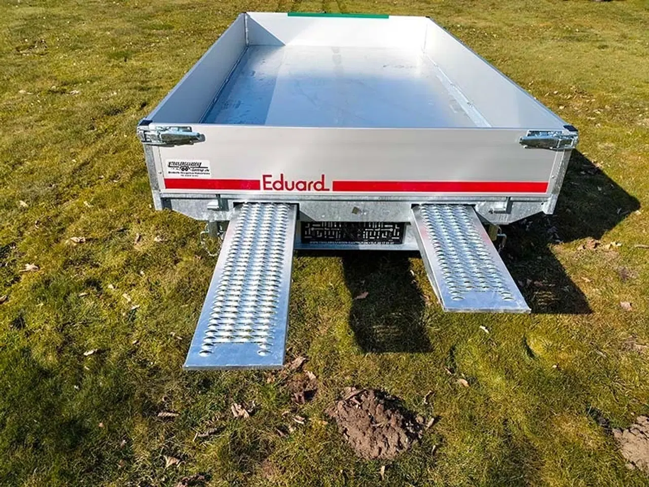 Billede 4 - EDUARD trailer 3318-3000.63 El tip m/Ramper og støtteben