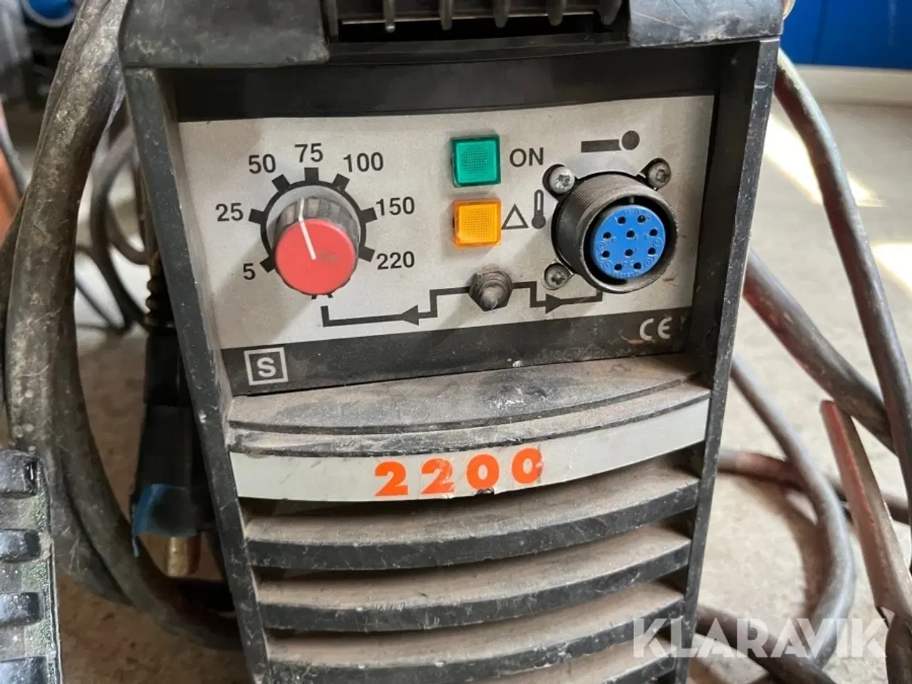 Billede 5 - Svejsemaskiner Kemppi 1400/2200 elektrode