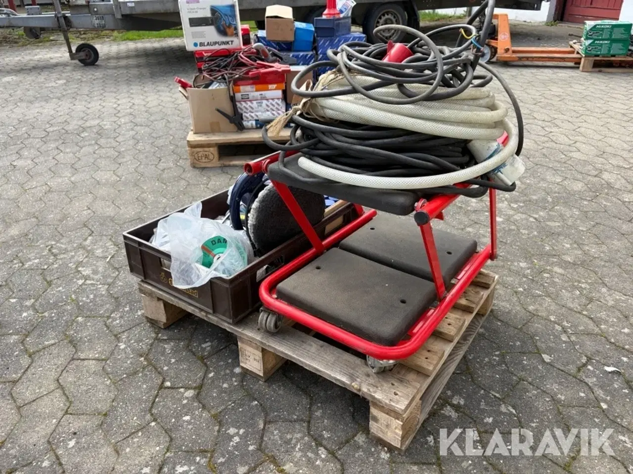 Billede 3 - Aircondition rens - værkstedsstol - polermaskine blandet lot