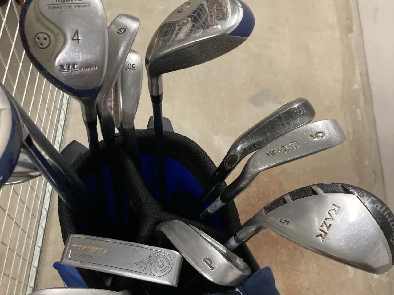 Billede 1 - Golfudstyr og ny bærebag