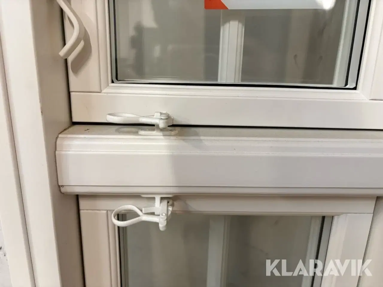 Billede 11 - Vindue Frovin FL316 Termo 90 Dannebrog hvidmalet træ med sort kant 3-lags Ug 1,12